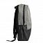Рюкзак PULL, серый/чёрный, 45 x 28 x 11 см, 100% полиэстер 300D+600D с логотипом в Москве заказать по выгодной цене в кибермаркете AvroraStore