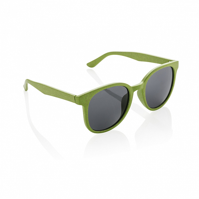 Солнцезащитные очки ECO, зеленый с логотипом  заказать по выгодной цене в кибермаркете AvroraStore