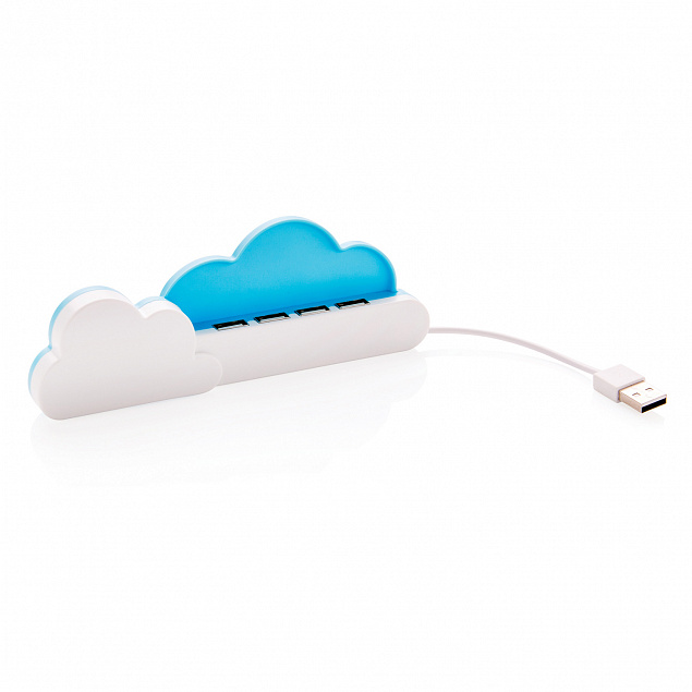 USB-хаб Cloud с логотипом в Москве заказать по выгодной цене в кибермаркете AvroraStore