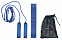 Фитнес-комплект STRETCH & JUMP, черный, синий с логотипом в Москве заказать по выгодной цене в кибермаркете AvroraStore