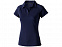 Рубашка поло Ottawa женская, темно-синий с логотипом в Москве заказать по выгодной цене в кибермаркете AvroraStore