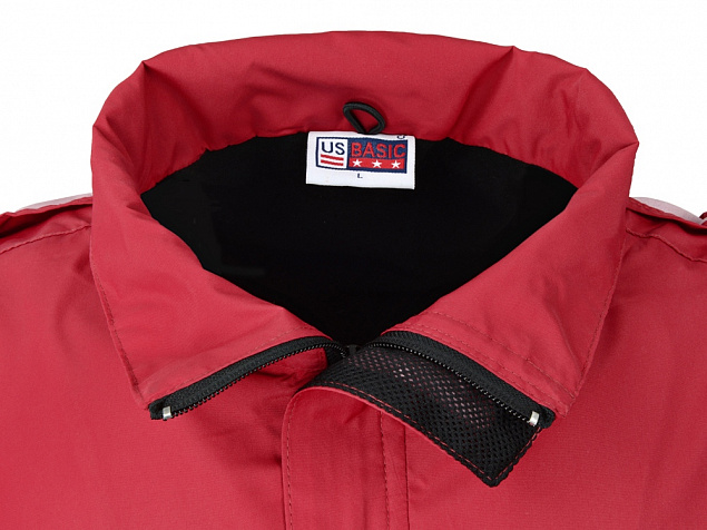 Куртка мужская с капюшоном «Wind» с логотипом в Москве заказать по выгодной цене в кибермаркете AvroraStore