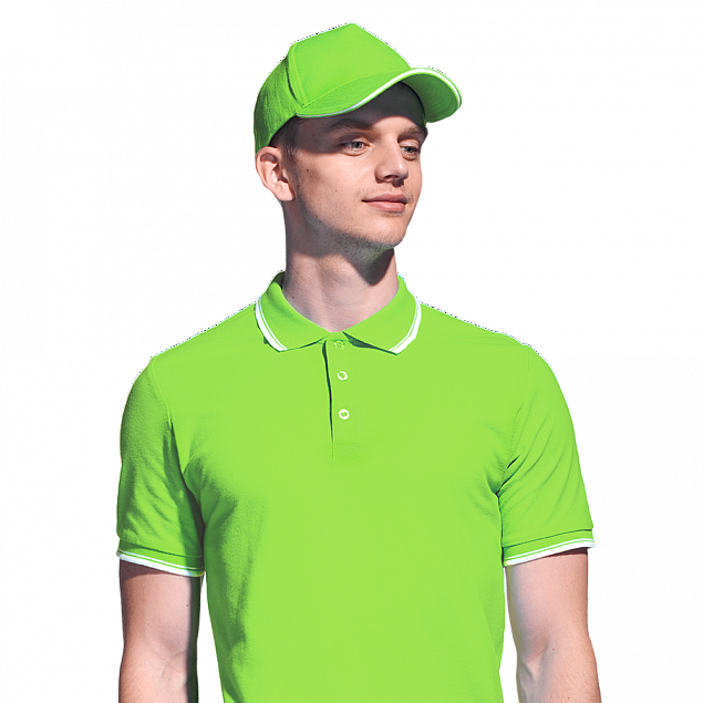 Бейсболка 11K Ярко-зелёный с логотипом в Москве заказать по выгодной цене в кибермаркете AvroraStore