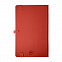 Бизнес-блокнот GLORI, A5, красный, твердая обложка, в линейку с логотипом в Москве заказать по выгодной цене в кибермаркете AvroraStore