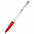 Ручка пластиковая Milana, красная с логотипом в Москве заказать по выгодной цене в кибермаркете AvroraStore