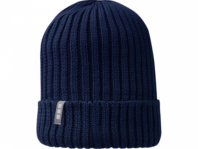 Ives, органическая шапка, темно-синий с логотипом в Москве заказать по выгодной цене в кибермаркете AvroraStore