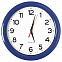 Часы настенные "ПРОМО" разборные ; синий, D28,5 см; пластик с логотипом в Москве заказать по выгодной цене в кибермаркете AvroraStore