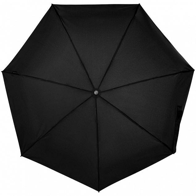 Зонт складной 811 X1 в кейсе, черный с логотипом в Москве заказать по выгодной цене в кибермаркете AvroraStore