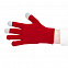 Перчатки сенсорные Real Talk, красные с логотипом  заказать по выгодной цене в кибермаркете AvroraStore