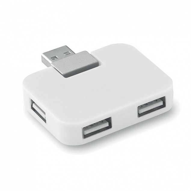 USB разветвитель с логотипом в Москве заказать по выгодной цене в кибермаркете AvroraStore