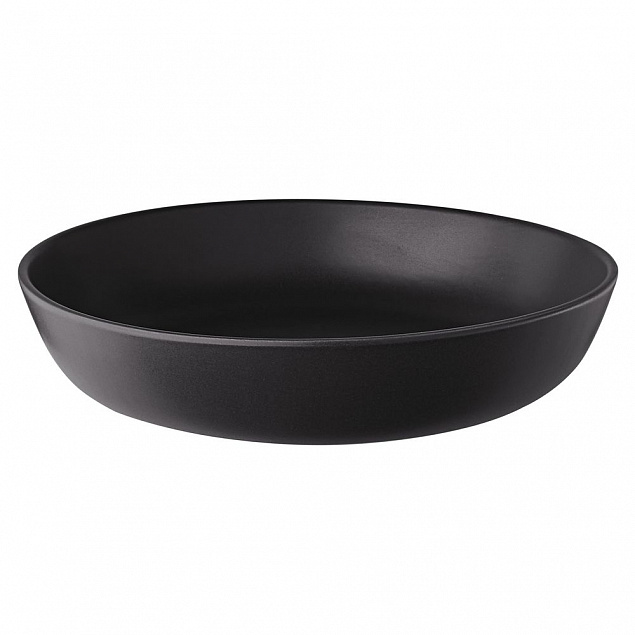 Тарелка глубокая Nordic Kitchen, черная с логотипом в Москве заказать по выгодной цене в кибермаркете AvroraStore