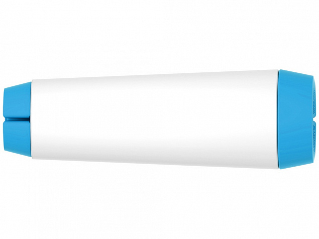 Держатель для кабеля Тwisti, голубой/белый с логотипом в Москве заказать по выгодной цене в кибермаркете AvroraStore