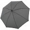 Зонт-трость Nature Stick AC, серый с логотипом в Москве заказать по выгодной цене в кибермаркете AvroraStore