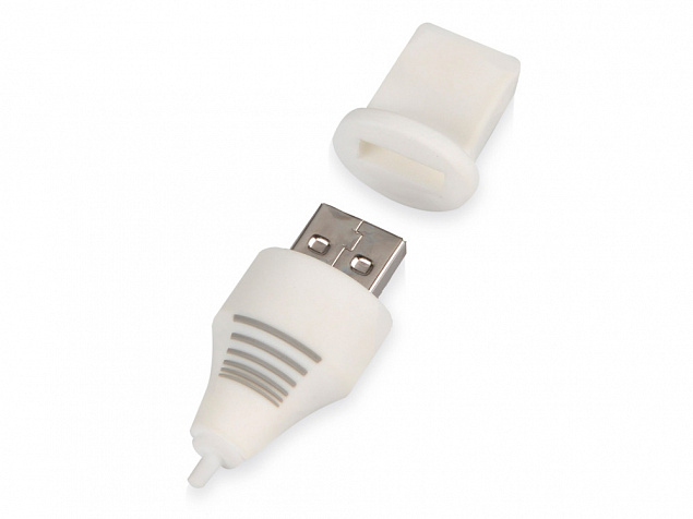 USB-флешка на 8 Гб Вилка с логотипом в Москве заказать по выгодной цене в кибермаркете AvroraStore