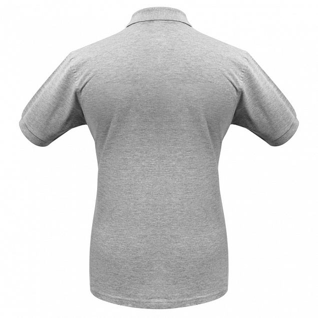 Рубашка поло Heavymill серый меланж с логотипом в Москве заказать по выгодной цене в кибермаркете AvroraStore