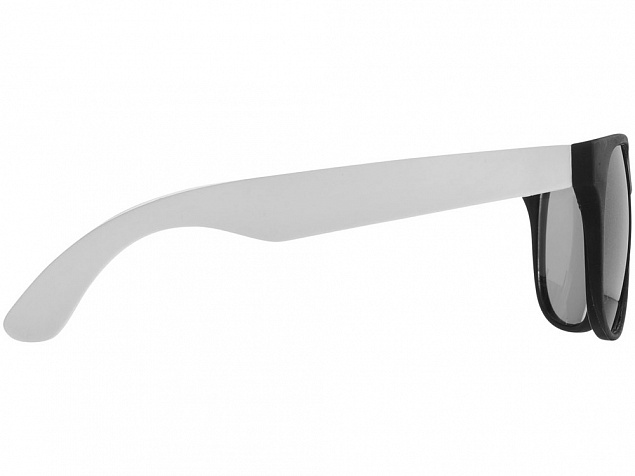 Очки солнцезащитные Retro, белый с логотипом в Москве заказать по выгодной цене в кибермаркете AvroraStore