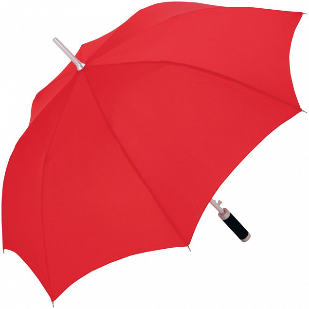 Зонт-трость Vento, красный с логотипом в Москве заказать по выгодной цене в кибермаркете AvroraStore