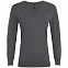 Пуловер женский Glory Women, черный меланж с логотипом  заказать по выгодной цене в кибермаркете AvroraStore