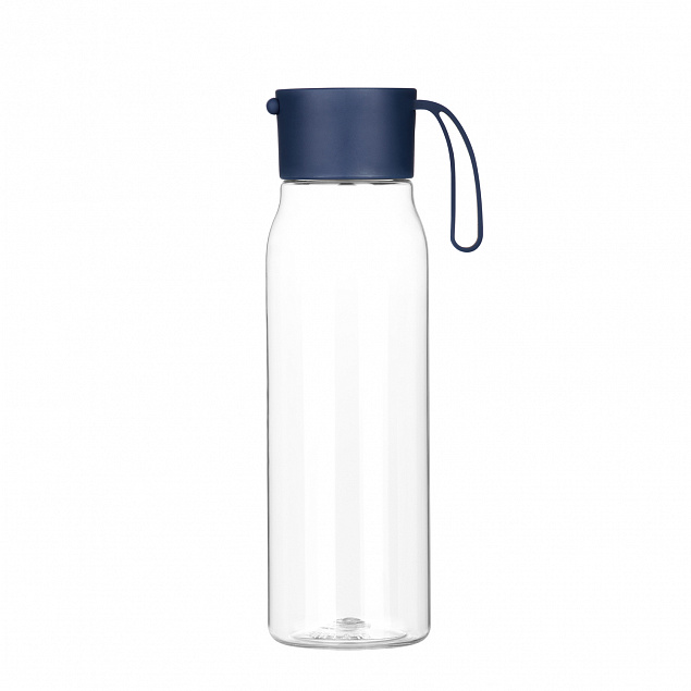 Спортивная бутылка для воды, Step, 550 ml, синяя с логотипом в Москве заказать по выгодной цене в кибермаркете AvroraStore
