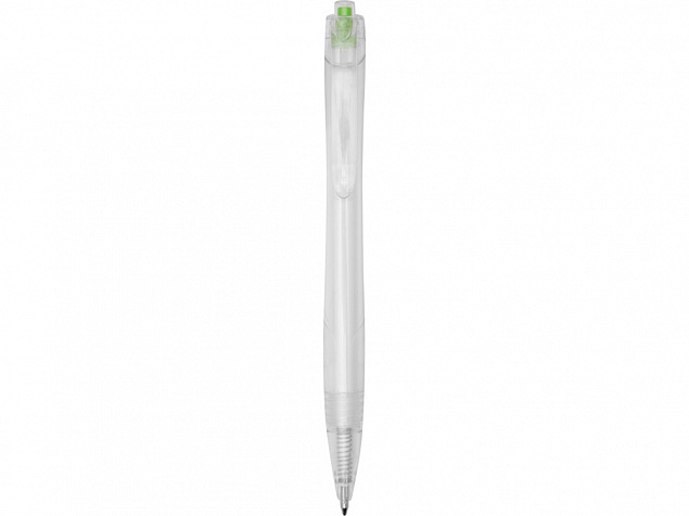 Шариковая ручка Honua из переработанного ПЭТ , прозрачный/зеленый с логотипом в Москве заказать по выгодной цене в кибермаркете AvroraStore