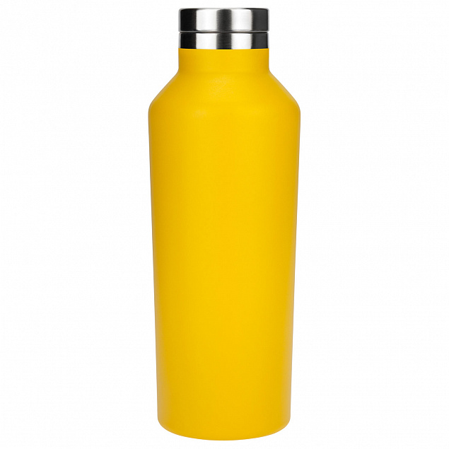 Термобутылка вакуумная герметичная, Asti, 500 ml, желтая с логотипом в Москве заказать по выгодной цене в кибермаркете AvroraStore