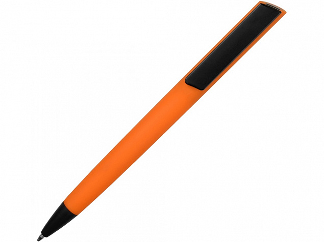 Ручка пластиковая soft-touch шариковая «Taper» с логотипом в Москве заказать по выгодной цене в кибермаркете AvroraStore