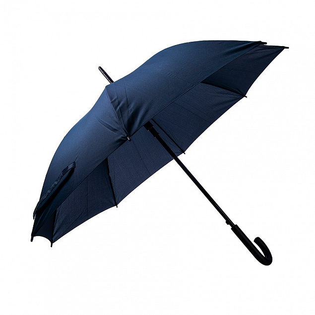 Зонт-трость ANTI WIND, пластиковая ручка, полуавтомат с логотипом в Москве заказать по выгодной цене в кибермаркете AvroraStore