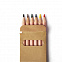 агаНабор цветных карандашей мини TINY,6 цветов с логотипом в Москве заказать по выгодной цене в кибермаркете AvroraStore