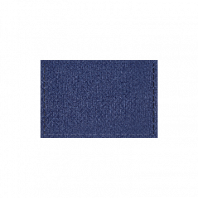 Шеврон для пледа, Tweed 030, синий с логотипом в Москве заказать по выгодной цене в кибермаркете AvroraStore