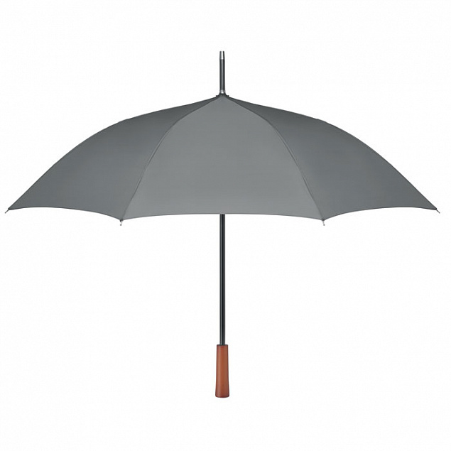 Зонт трость с деревянной ручкой с логотипом в Москве заказать по выгодной цене в кибермаркете AvroraStore