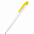 Ручка шариковая Pim - Желтый KK с логотипом в Москве заказать по выгодной цене в кибермаркете AvroraStore