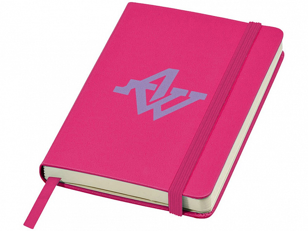Блокнот классический карманный Juan А6, розовый с логотипом в Москве заказать по выгодной цене в кибермаркете AvroraStore