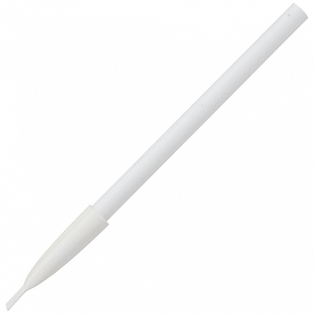Ручка шариковая Carton Plus, белая с логотипом в Москве заказать по выгодной цене в кибермаркете AvroraStore