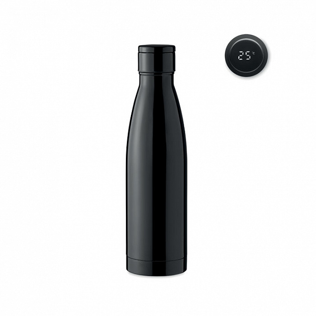 Бутылка с термометром 500 мл с логотипом в Москве заказать по выгодной цене в кибермаркете AvroraStore