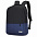 Рюкзак Burban, чёрно-синий с логотипом в Москве заказать по выгодной цене в кибермаркете AvroraStore