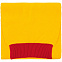 Шарф Snappy, желтый с красным с логотипом в Москве заказать по выгодной цене в кибермаркете AvroraStore