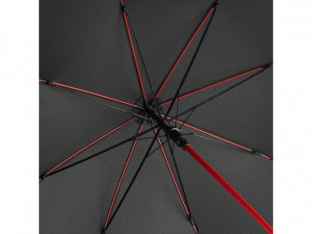 Зонт-трость «Colorline» с цветными спицами и куполом из переработанного пластика с логотипом в Москве заказать по выгодной цене в кибермаркете AvroraStore