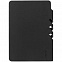 Ежедневник Flexpen Mini, недатированный, черный с логотипом в Москве заказать по выгодной цене в кибермаркете AvroraStore