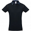 Рубашка поло мужская DNM Forward темно-синяя с логотипом в Москве заказать по выгодной цене в кибермаркете AvroraStore