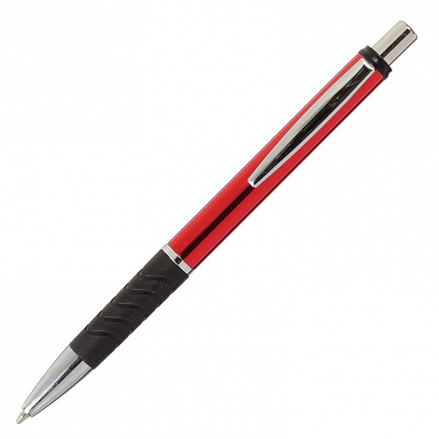 Шариковая ручка Andante, красная/черная с логотипом в Москве заказать по выгодной цене в кибермаркете AvroraStore