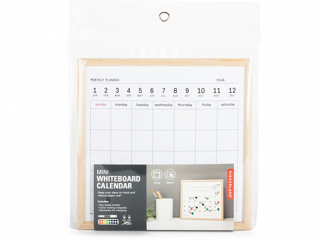 Календарь для заметок с маркером Whiteboard calendar с логотипом в Москве заказать по выгодной цене в кибермаркете AvroraStore