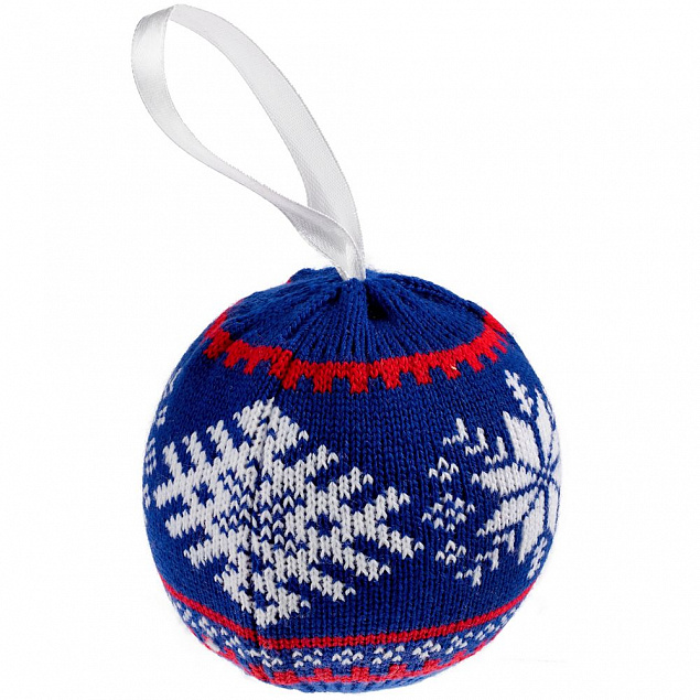 Шарик новогодний «СКА», синий с логотипом в Москве заказать по выгодной цене в кибермаркете AvroraStore