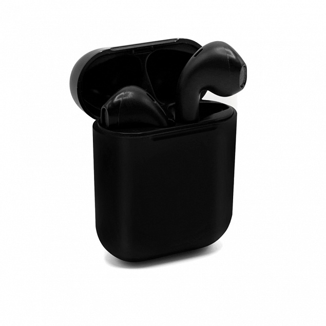 Наушники беспроводные Bluetooth SypmlyPods - Черный AA с логотипом в Москве заказать по выгодной цене в кибермаркете AvroraStore