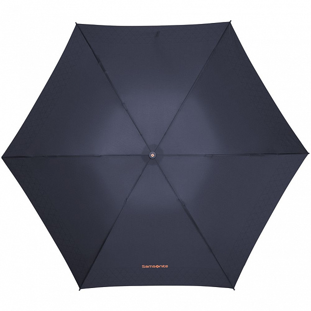 Зонт складной Up Way, механический, синий с оранжевым с логотипом в Москве заказать по выгодной цене в кибермаркете AvroraStore