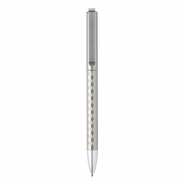 Ручка X3.1, серый с логотипом в Москве заказать по выгодной цене в кибермаркете AvroraStore