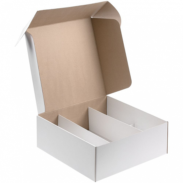 Коробка для пледа и бокалов с логотипом в Москве заказать по выгодной цене в кибермаркете AvroraStore