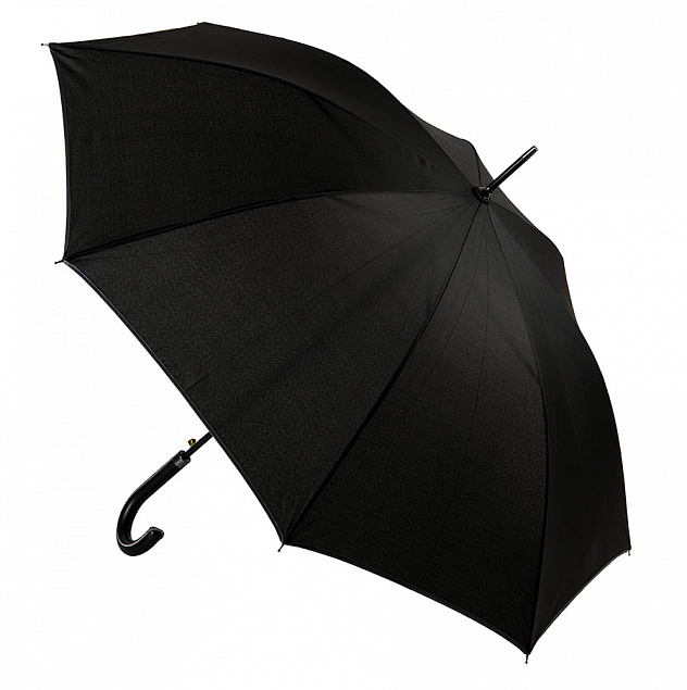 Зонт-трость OXFORD, ручка из искусственной кожи, полуавтомат с логотипом в Москве заказать по выгодной цене в кибермаркете AvroraStore