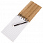 Блокнот на кольцах Bamboo Simple с логотипом в Москве заказать по выгодной цене в кибермаркете AvroraStore