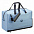 Сумка дорожная Turenne M, серо-голубая с логотипом в Москве заказать по выгодной цене в кибермаркете AvroraStore