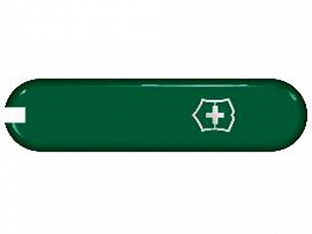 Передняя накладка VICTORINOX 58 мм, пластиковая, зелёная с логотипом в Москве заказать по выгодной цене в кибермаркете AvroraStore